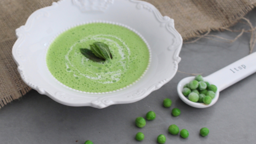 Matcha Pea Soup